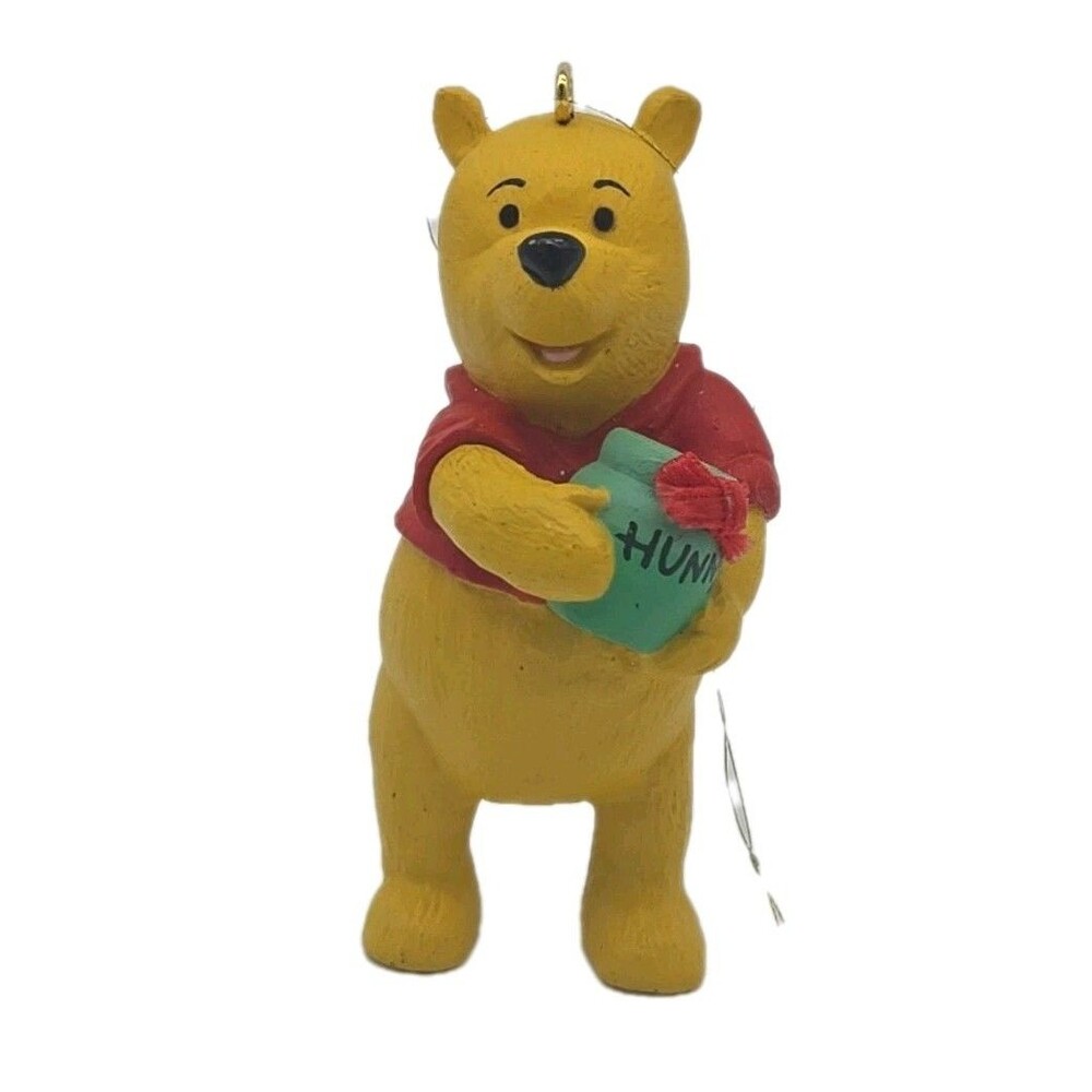 Vintage Hallmark Keepsake Disney Christmas Tree Ornament Winnie the Pooh Bear 3"